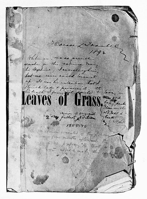  Song Of Myself Poem Summary Song Of Myself 1892 Version By Walt