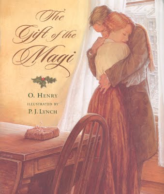 An Ilration For The Story Gift Of Magi By Author O Henry