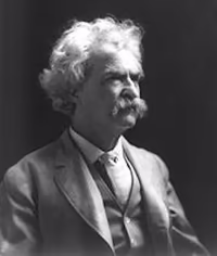 Author Mark Twain