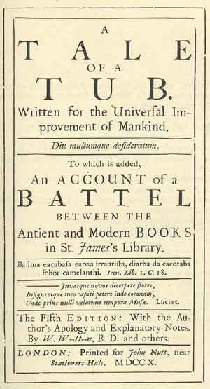 A Tale of a Tub by Jonathan Swift | Read Free Online