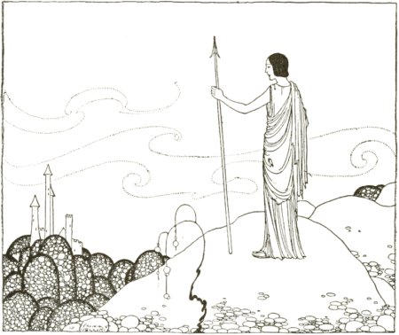 Ulysses and his men approach Circes island