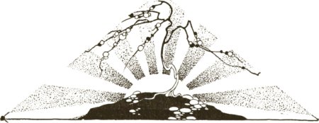 Decorative headpiece for The Golden Fleece