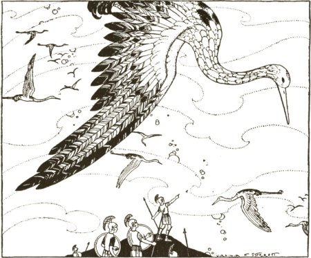 The Pygmies march to battle Hercules