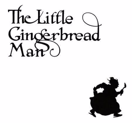 An illustration for The Gingerbread Man