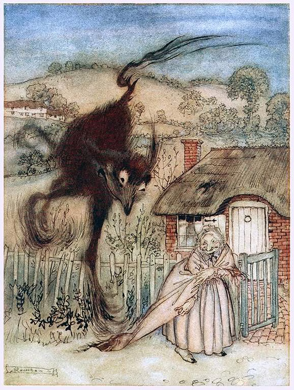 An illustration for The Bogey-Beast
