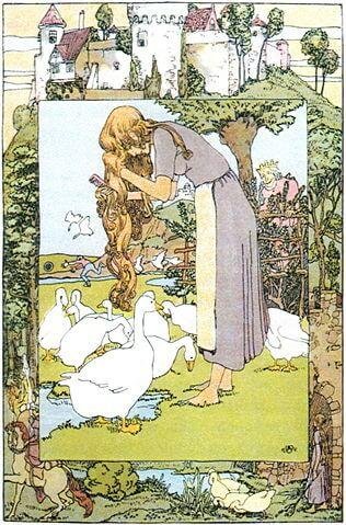 The Goose-Girl by The Brothers Grimm
