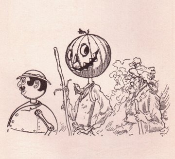 Jack Pumpkinhead and the Sawhorse by L. Frank Baum
