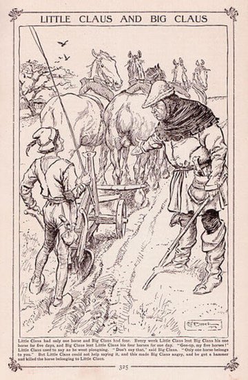 Little Claus and Big Claus by Hans Christian Andersen