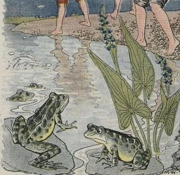 The Boys And The Frogs by Aesop