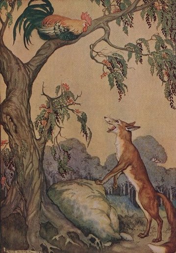 The Cock And The Fox (2nd Fable) by Aesop