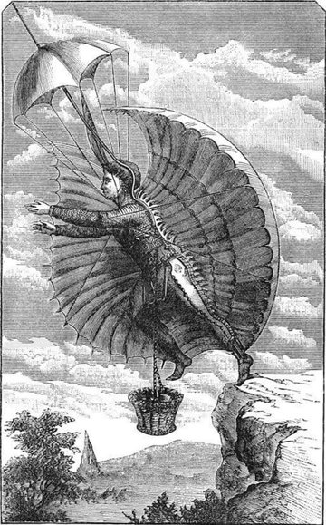 The Flying Man by H.G. Wells