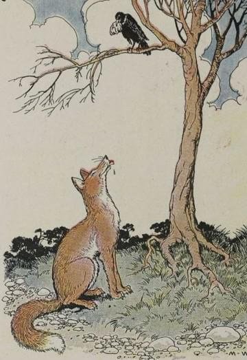 The Fox And The Crow by Aesop
