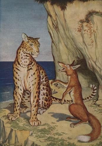 The Fox And The Leopard by Aesop