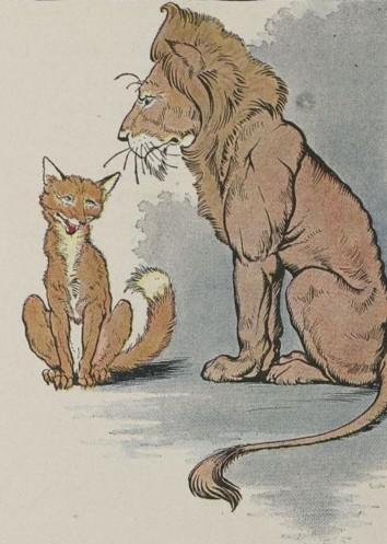 The Fox And The Lion by Aesop