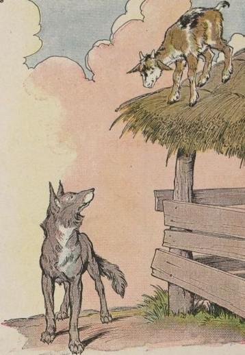 The Kid And The Wolf by Aesop