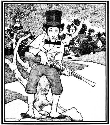The Little Man And His Little Gun by L. Frank Baum