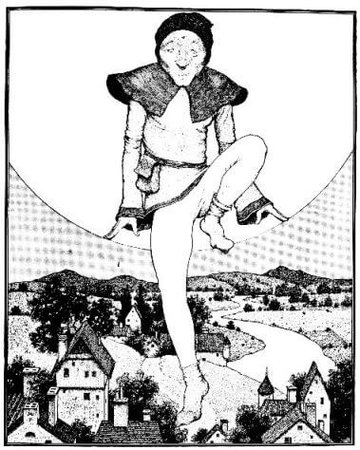 The Man In The Moon by L. Frank Baum